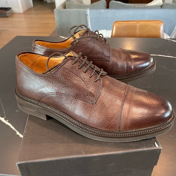 Leather Cap Toe Derby - Picture 2 of 5